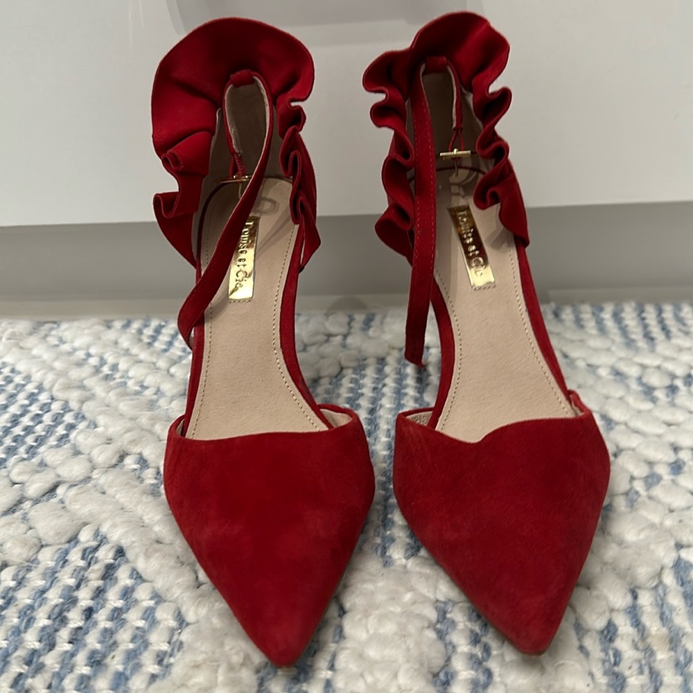 Louise et Cie suede heels